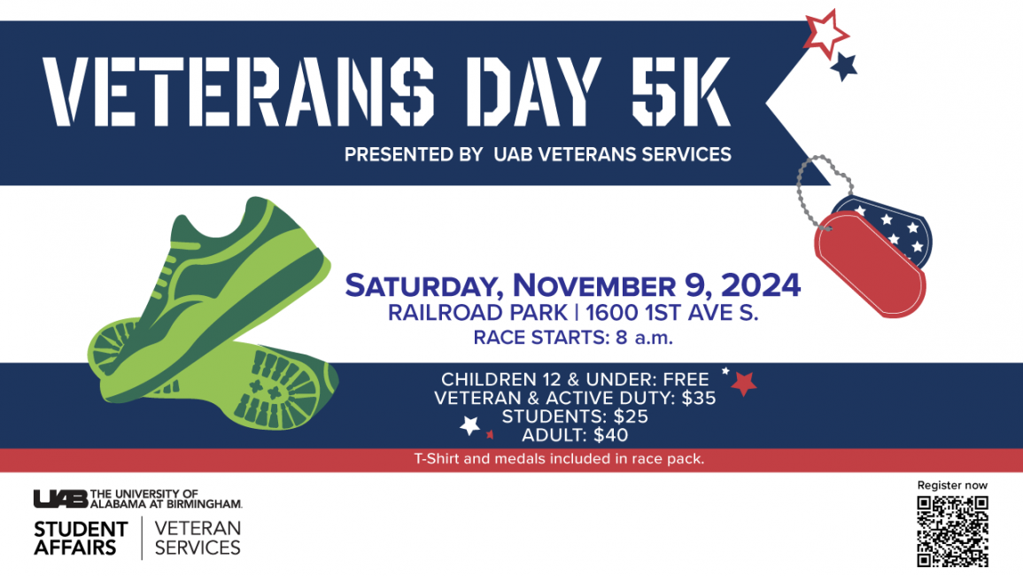 Veterans 5k Run 2024  Digital Signage 1